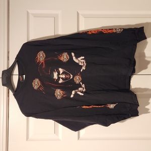 Harley Davidson T-shirt Long Sleeve Tennessee Size XL Black 2010